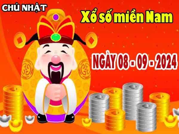 Thông tin XSMN ngày 8/9/2024 - Thống kê đài SXMN chủ nhật hôm nay