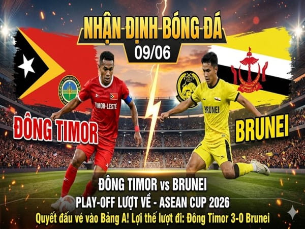 Đông Timo vs Brunei nhận định, dự đoán trước trận đêm nay